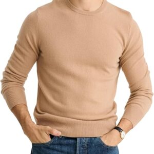 Cashmere Soft Men's Crew Neck Sweater